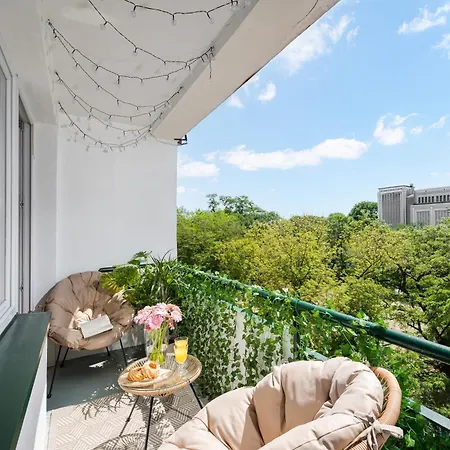 Pulawska Mokotów 2-bedroom&living Room, Balcony&free Parking On Site Apartamento *